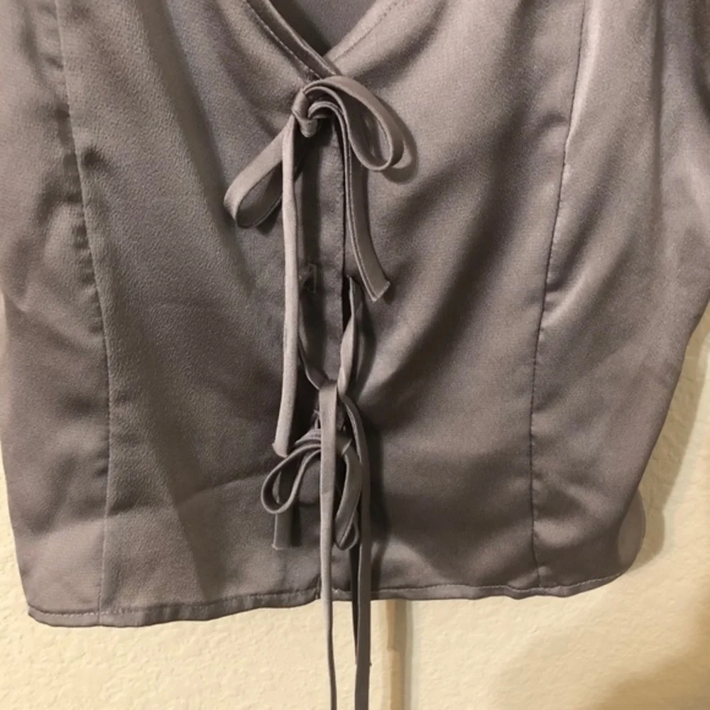 Free People Intimately Tank Top Tie Front NWT - Picture 3 of 5